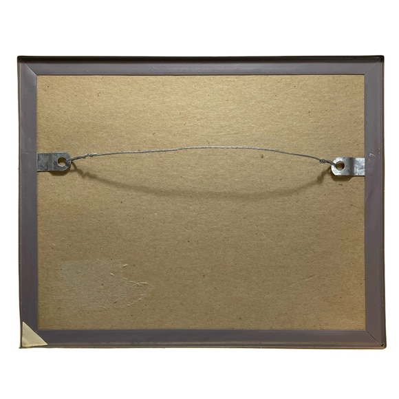 Vintage 1990s Framed 10"x8" Art Print - Van Gogh "The Bedroom" October 1889 - Picture 6 of 11